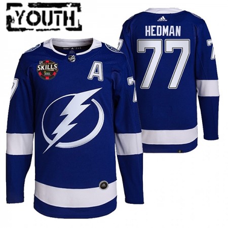 Camisola Tampa Bay Lightning Victor Hedman 77 2022 NHL All-Star Skills Authentic - Criança